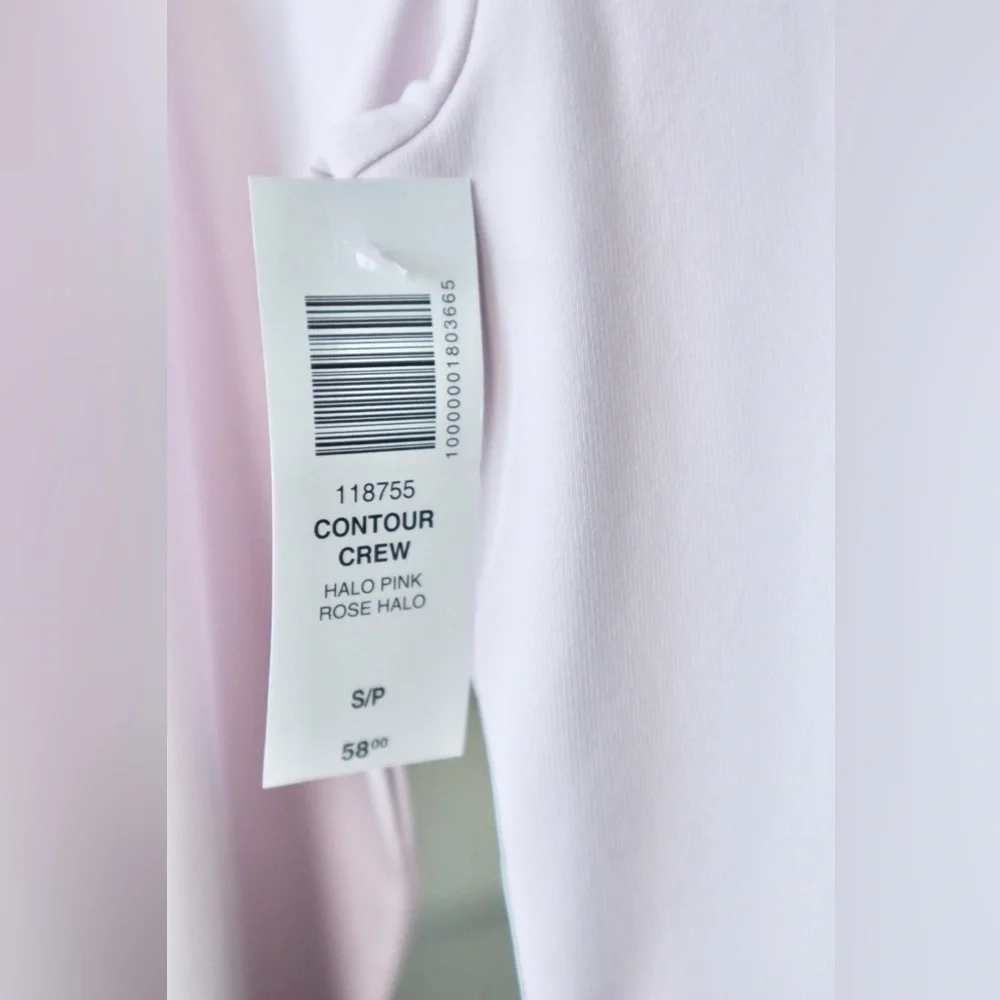 Aritzia Contour Crew Longsleeve Bodysuit - Halo Pink - Small - Picture 3 of 7
